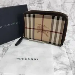 BURBERRY ノバチェック 二つ折り財布 ラウンドファスナーのサムネイル