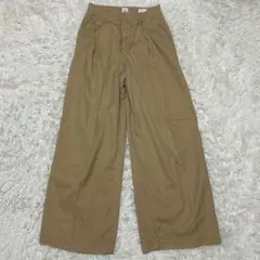 良品❤【GAP ギャップ】タック入りワイドチノパンツ カジュアル コットン M