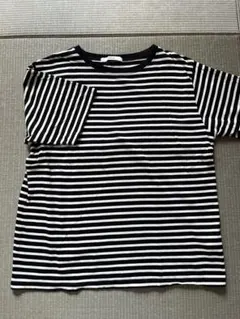 ジャーナルスタンダードレリューム　半袖ボーダーTシャツ　Fのサムネイル