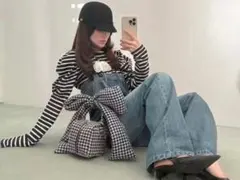 B. RIBBON BOX BAG ブラック bibiy ビビィ バッグ - メルカリ