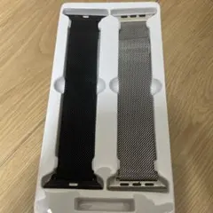 Apple Watch用 ミラネーゼループ バンド 2色セット