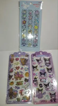 サンリオ おはじきふうシール ドロップジェリーシール 計3点 正規品