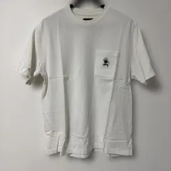 Stussy クラウンロゴ ポケットTシャツ ホワイト ステゥーシーのサムネイル