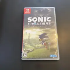 ソニックフロンティア　ソフト　ケース付き