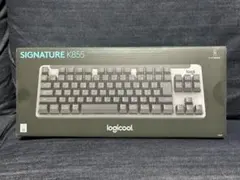 【1日使用】Logicool K855 ワイヤレス メカニカル キーボード 赤軸