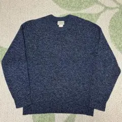 L.L.Bean ダークブルー ニットセーター Sサイズ