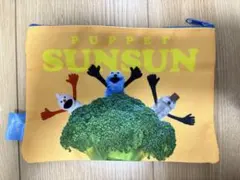 PUPPET SUNSUN 両面プリントポーチ