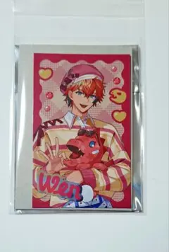 にじさんじ ぎゃうるふ 赤城ウェン ぎゃうver ランダムチェキ風カード