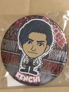 橘ケンチ　75mm缶バッジ