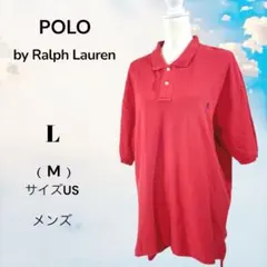 ラルフローレン メンズ 半袖ポロシャツ 【L】 レッド