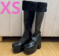 タイムセール！ダーリッチ　ファープラットフォームロングブーツXS