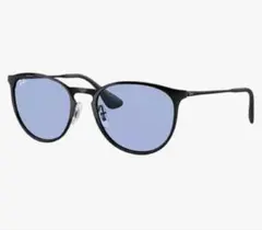 Ray-Ban ERIKA METAL ブラック ブルー サングラスのサムネイル