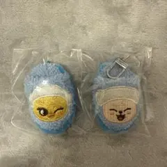 スキズサウナ　スリッパキーホルダー 2個セット