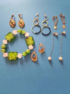お値下げ　ピアスと ブレスレットの6点セット
