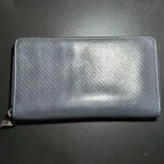 dunhill レザー ネイビー長財布 オーガナイザー