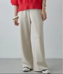 SHENERY マイナス3キロ見え！】【名品パンツ】ダブルクロスワイドパンツ