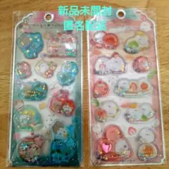 シマエナガ　もぐにゃん　ウォーターインシール　2点