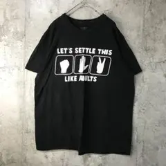 Y3937古着　Tシャツ 黒　90s Y2K