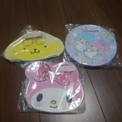 未使用_サンリオ当たりくじ マイメロディキキララポムポムプリン メラミンお皿