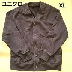 ユニクロ 黒 ブラック カーディガン XLサイズ