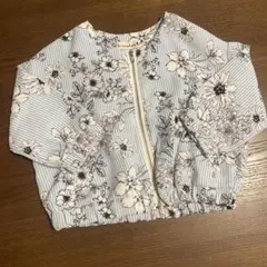 ブランシェス　branshes 90cm ブルゾン　ジップアップ　アウター　美品