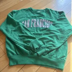 O&G サンフランシスコ プリント トレーナー　140