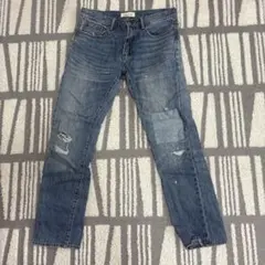 Gap 1969 スリム デニムパンツ 29x30 ダメージ加工のサムネイル