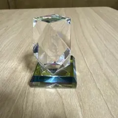 イルカのクリスタルガラス置物