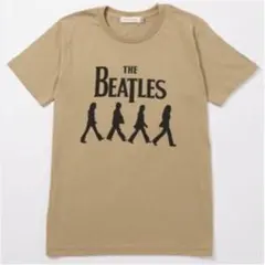 THE BEATLES ビートルズ　Tシャツ　Mサイズ　ベージュ　新品未使用