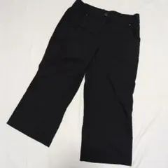 【美品】adabatレディース黒パンツ値下のサムネイル