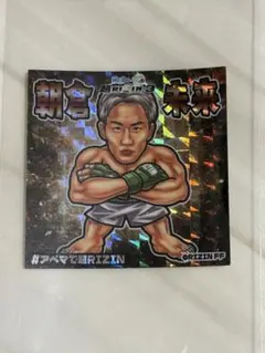 非売品 朝倉未来 ビックリマン風シール - メルカリ