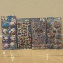 正規品　新品未使用　ぷくぷくあわわちゃん　4点セット　シール　プチドロ　など