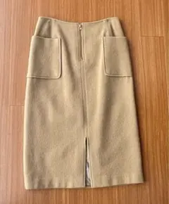 BABYLONE ベージュ タイトスカート