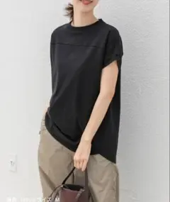 URBAN RESEARCH DOORS ドライコットンボートネックプルオーバーのサムネイル