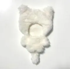 ぬい服 10cm 12cm 白 猫 着ぐるみ ぷちぬい ふわぷち にじぱぺ ③