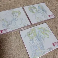 大江戸温泉コラボ 原画色紙 美男高校地球防衛部LOVE!LOVE!