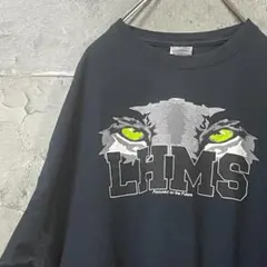 LHMS タイガーアイズ ビッグロゴ ストリート Tシャツ