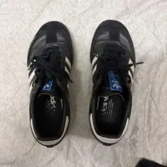 adidas SAMBA ブラック ホワイト スニーカーのサムネイル