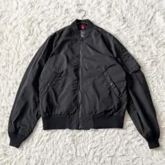 極美品✨ ALPHA INDUSTRIES MA-1 フライトジャケット 黒 L