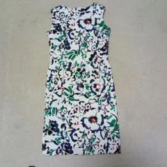 美品✨エミリオプッチ シルク100% 花柄 ジャージードレス ワンピース