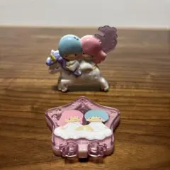 キキララ　リトルツインスターズユニコーンデザイン ミラーとコームセット