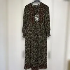 レトロ新品未使BEAUTY&YOUTHUNITEDARROWS 花柄ワンピース