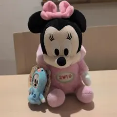 ディズニー ミニー　ぬいぐるみ　2019年 干支 お正月 イノシシのサムネイル