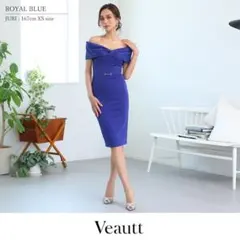 VEAUTT ノースリーブドレス ブルー VT082515 完売品 - メルカリ