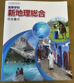 【書き込み・マーカーあり】高等学校 新地理総合 帝国書院 教科書