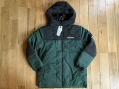新品 男の子 キッズ アウトドア アウター 中綿ジャンパー グリーン 150
