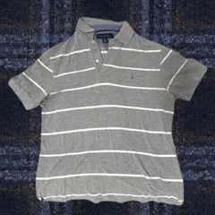 Tommy Hilfiger ストライプポロシャツ 古着