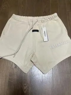 Fog essentials ハーフパンツショーツ反射フォントカーキブラウンロゴ