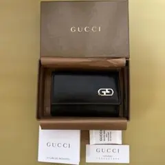 GUCCI レザー キーケース　箱付き