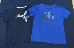 子供服　PUMA ブラック キッズ Tシャツ 150 ②